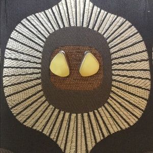 Butterscotch Amber Earrings .